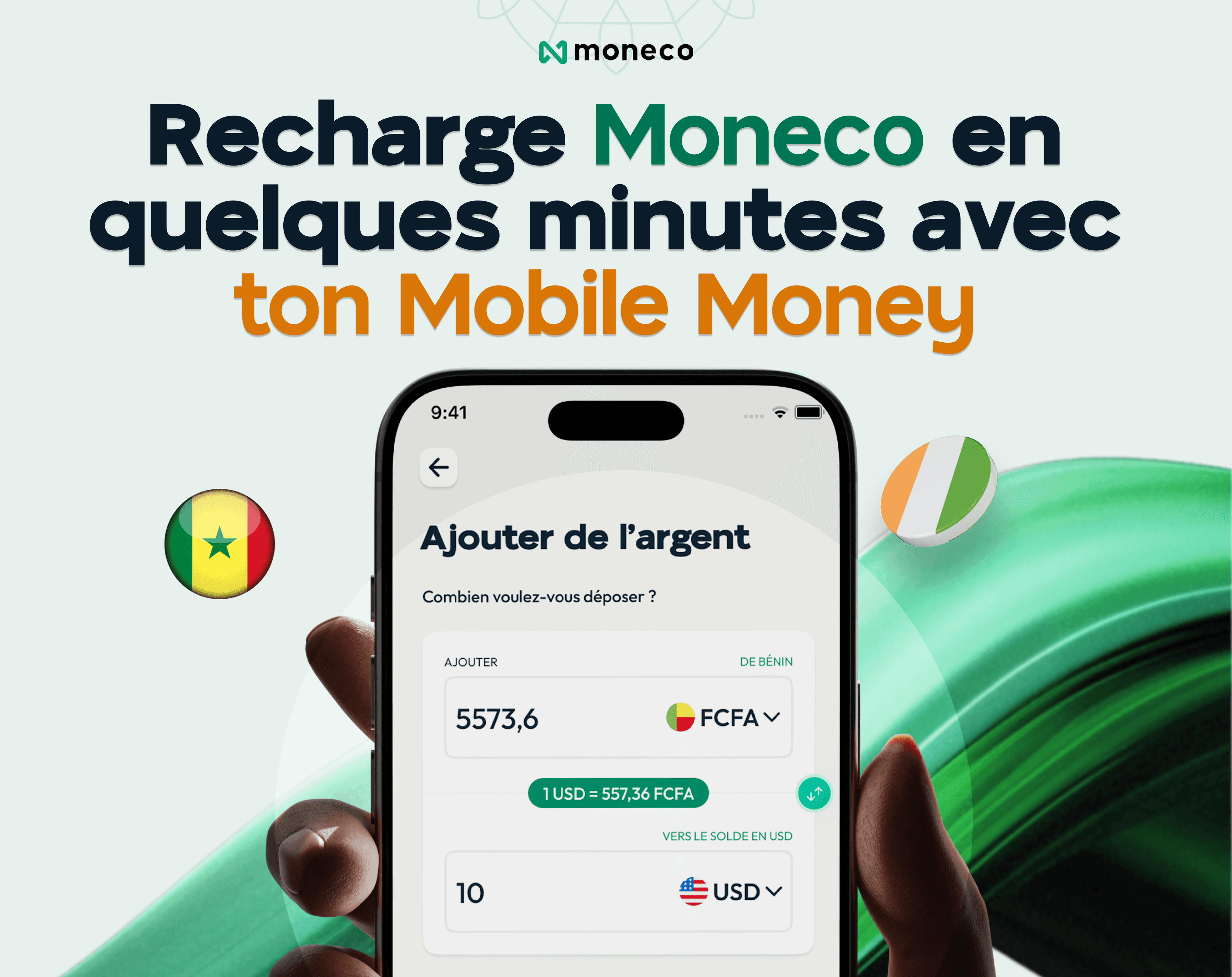recharge moneco mobile money